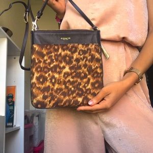 Coach Bags - Vintage Coach Leopard Crossbody Purse Coach Bags - Vintage Coach Leopard Crossbody Purse